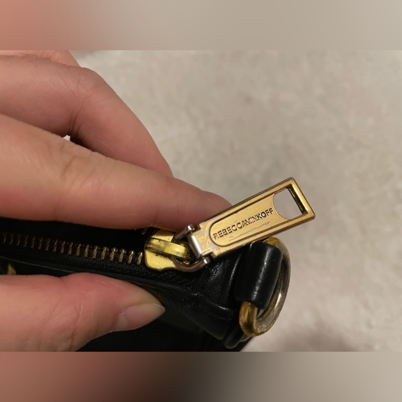 Rebecca Minikoff MAC Black Leather Crossbody Bag - Picture 4 of 9